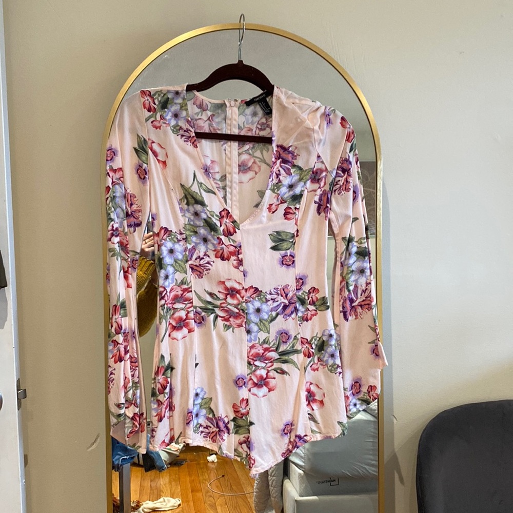 Floral mini play suit